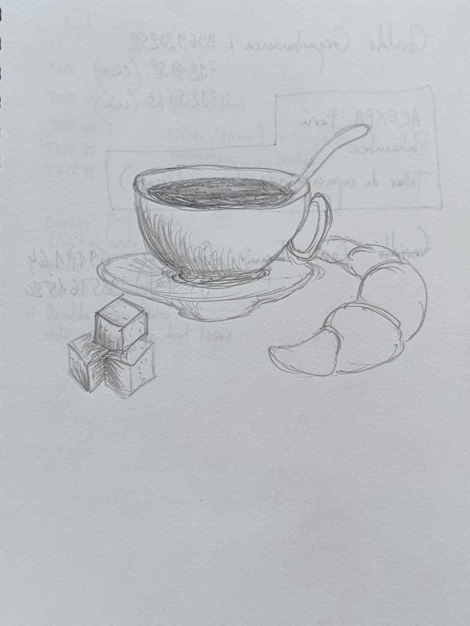 Café-croissant