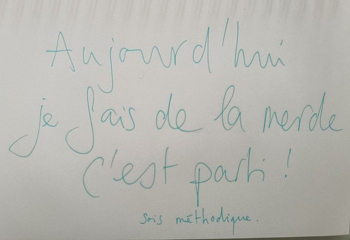 Faire de la merde