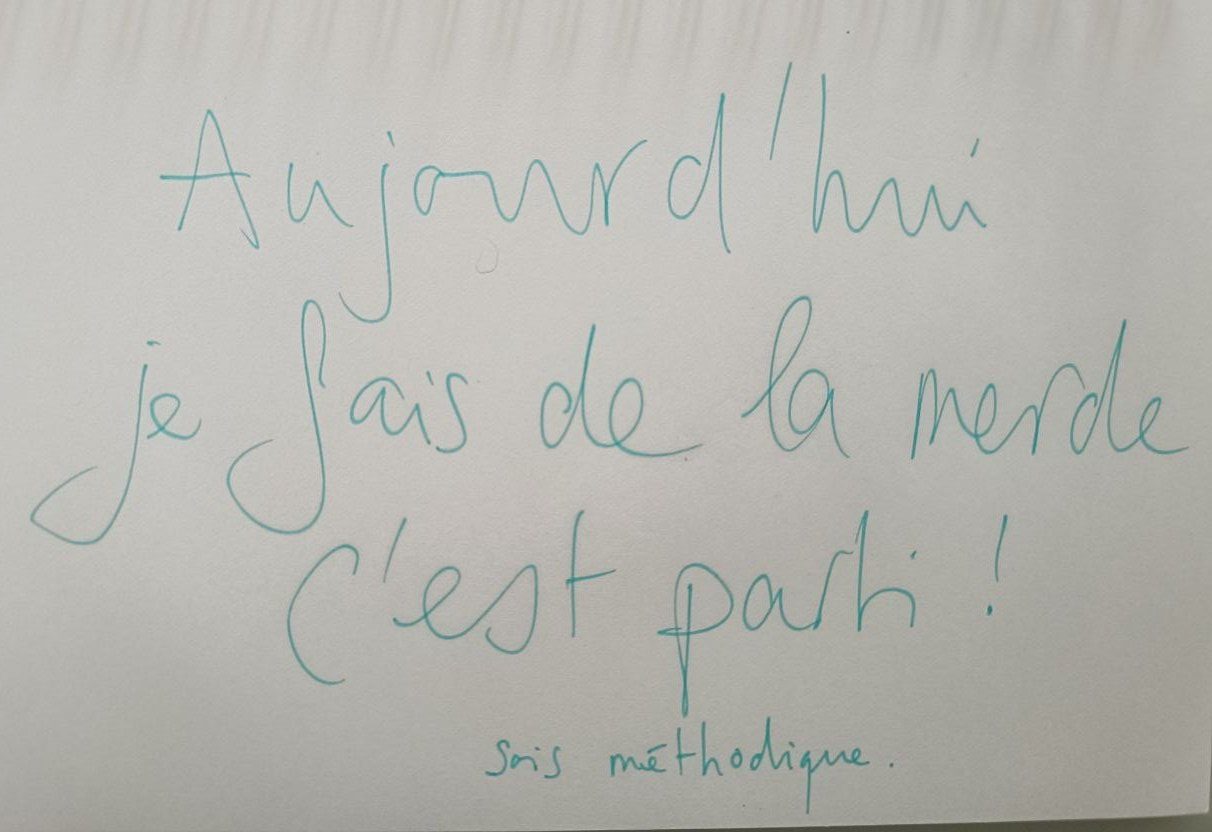 Faire de la merde