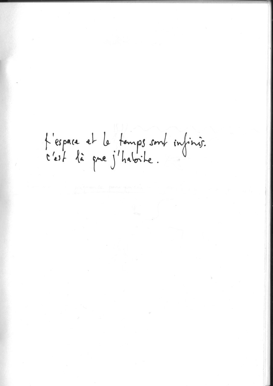 Habiter l'infini