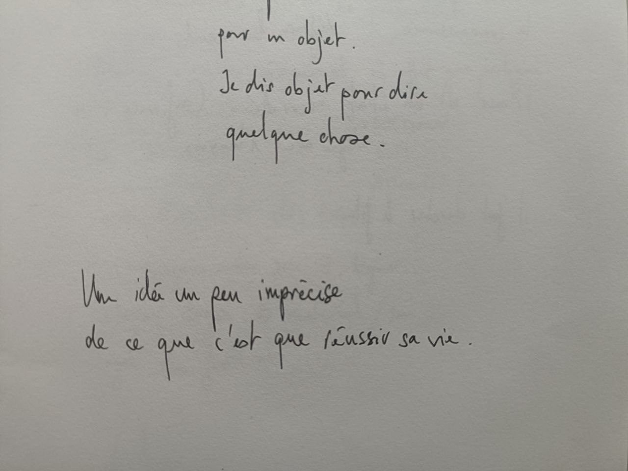 Réussir sa vie